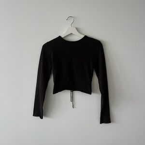 Brown Open Back Top Zara - make your offer